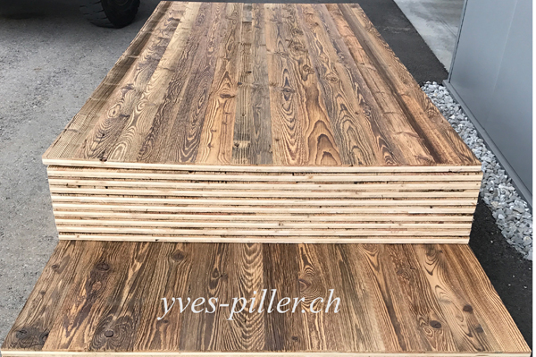 Bardage 3 plis vieux bois