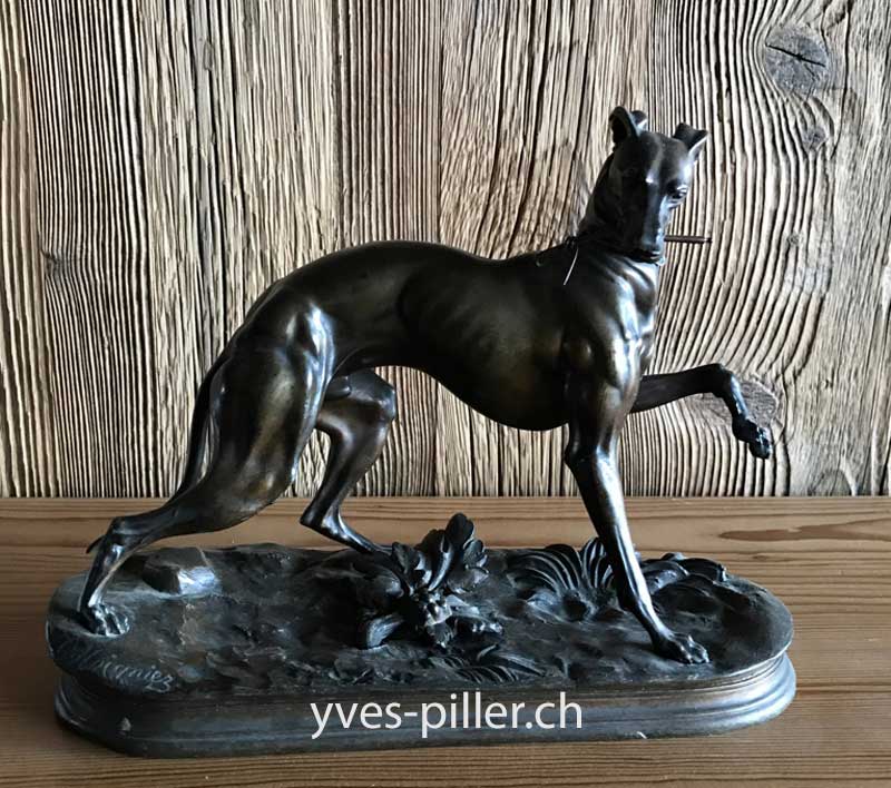 bronze dog