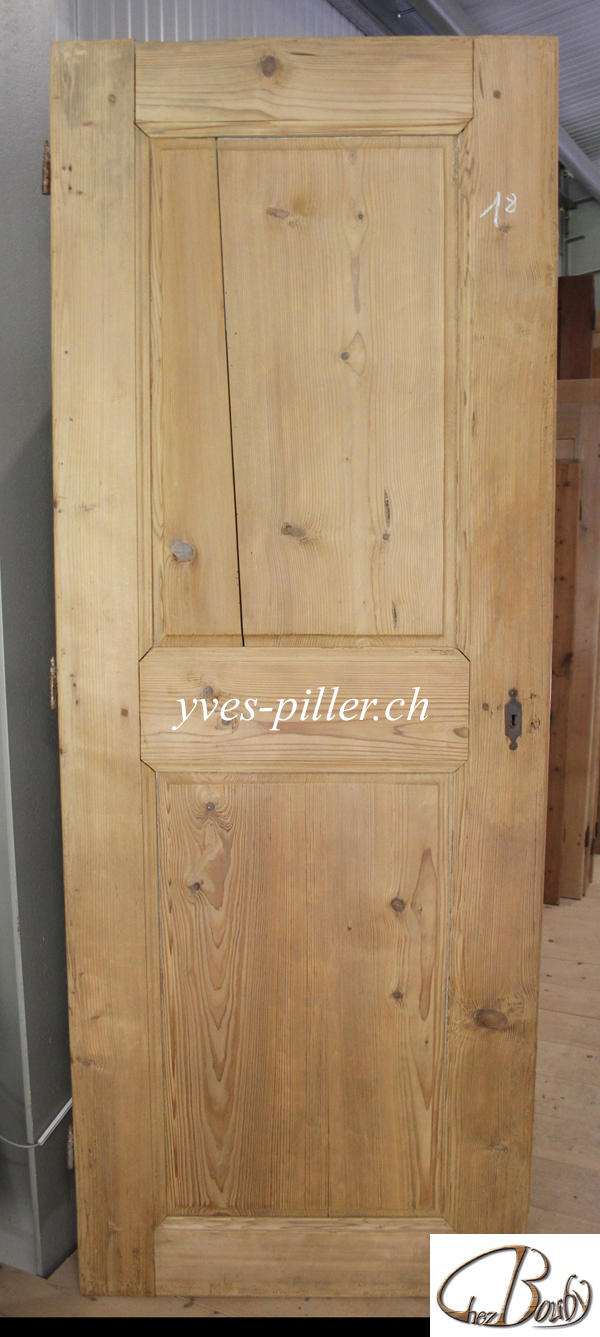 Porte vieux bois 18