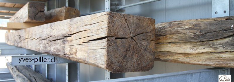 Poutres chêne vieux bois 1