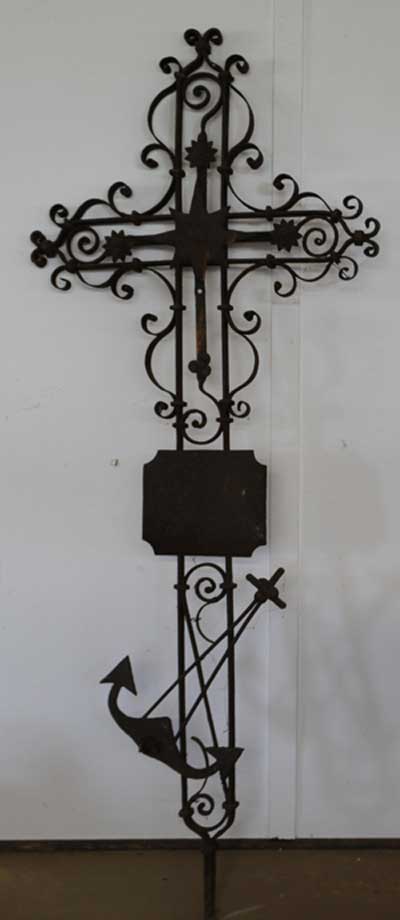 forged iron cross