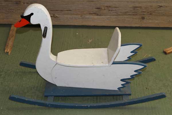 rocking swan