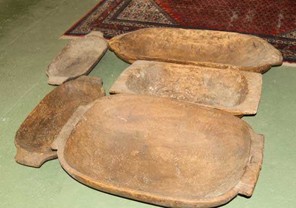 chestnut dough troughs